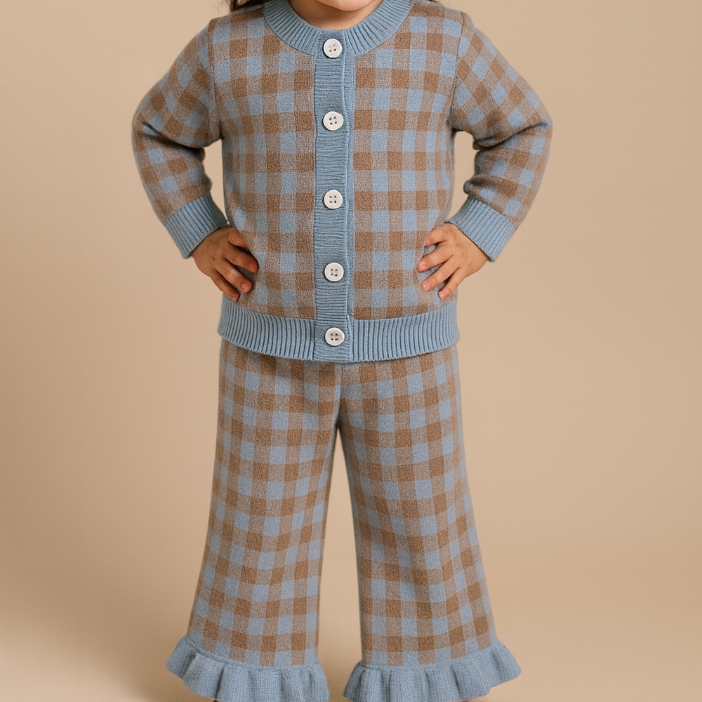 22 3-Piece Checkered Aspen Girls' Set