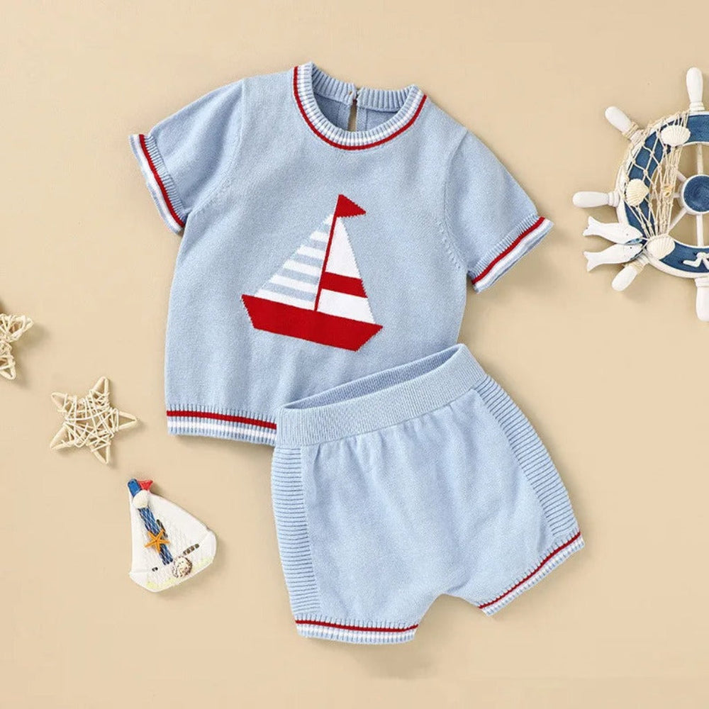 23 Little Sailors' Baby and Toddler Knit Set
